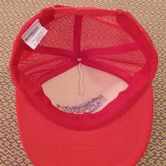 1980s Vintage Adventure Man Snap-Back Trucker Hat - Picture 4 of 6